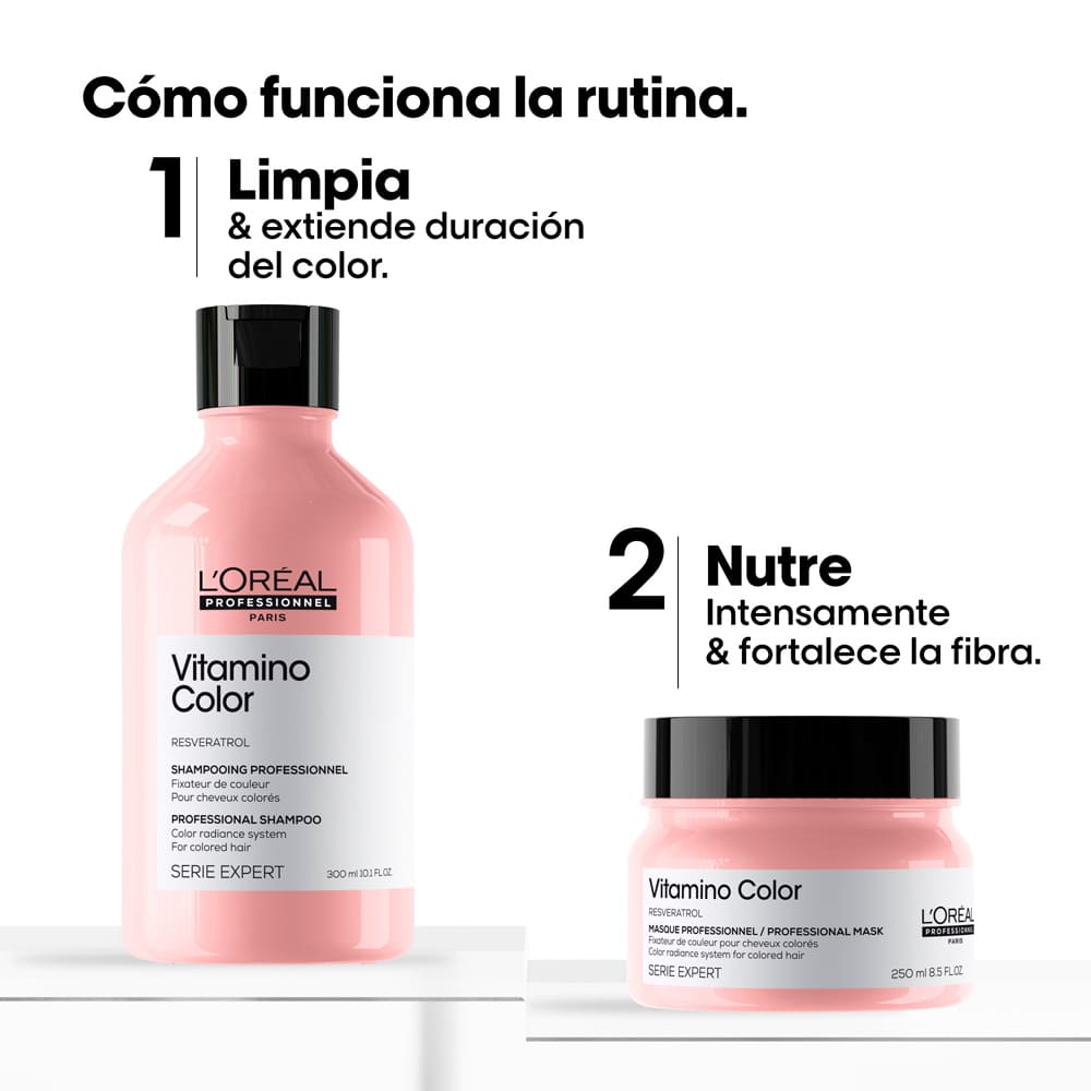 GLACIAL UTOPIA VITAMINO COLOR SPECTRUM DUO (SET PARA CABELLO COLORADO)